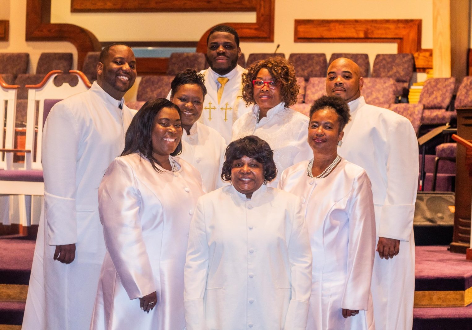 Ministerial Staff_All White FBCJI Ministerial Staff